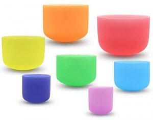 Coloured Singing Bowls