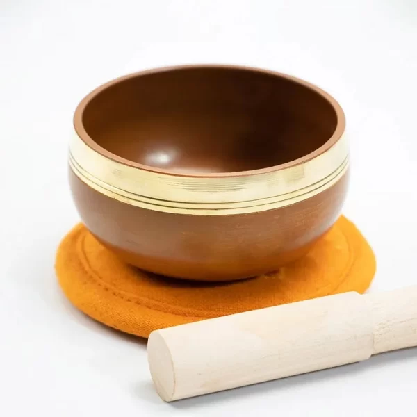 Hand-Painted Tibetan Singing Bowl Set - 9cm - Image 4
