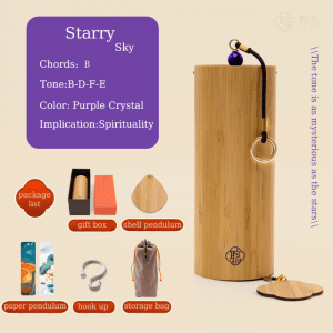 Bamboo Koshi Wind Chimes - Starry Sky (B Chord)