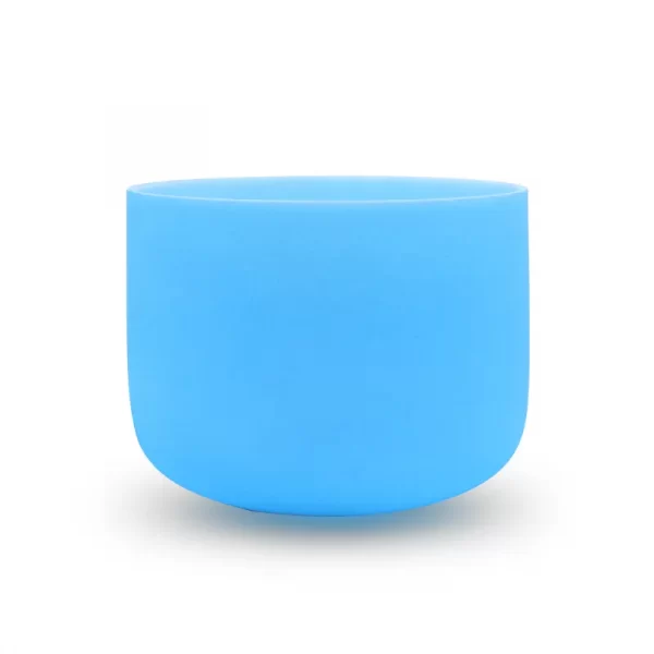 Blue Quartz Crystal Singing Bowl - Throat Chakra – 432Hz 20cm (8") - Tuned to G