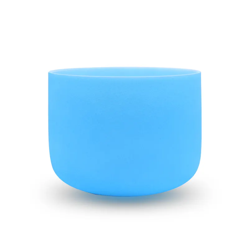 Blue Quartz Crystal Singing Bowl - Throat Chakra – 432Hz 20cm (8") - Tuned to G