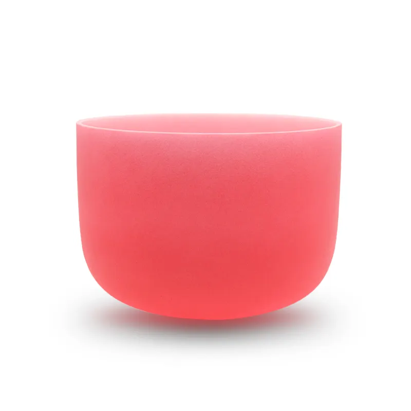 Red Quartz Crystal Singing Bowl - Root Chakra - 432Hz 30cm (12") - Tuned to C