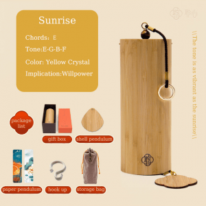 Bamboo Koshi Wind Chimes - Sunrise (E Chord)