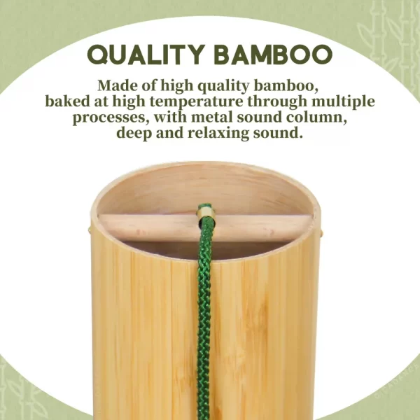 Bamboo Koshi Wind Chimes - Set of 4 Seasons - Image 4