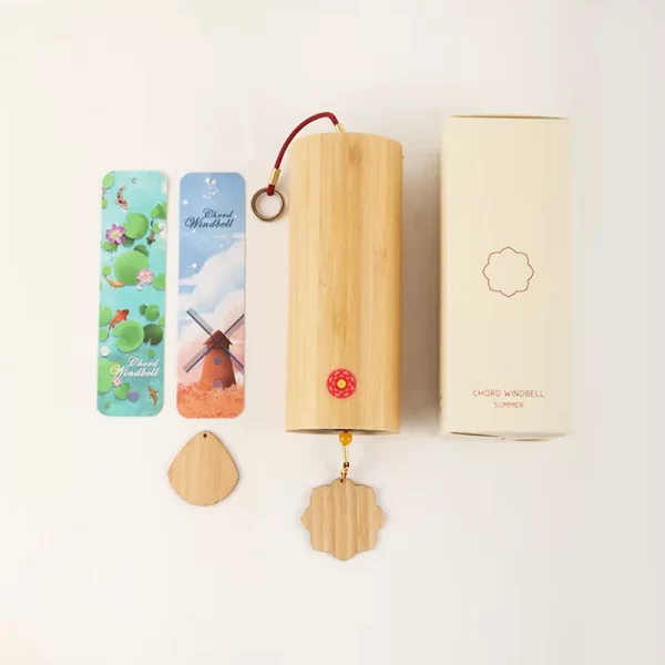 Bamboo Koshi Wind Chimes - Set of 4 Seasons - Image 9