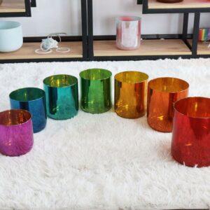 Alchemy Titanium Quartz Crystal Singing Bowl Set – 432Hz 18cm - 22cm (7" - 8.75") (Copy)