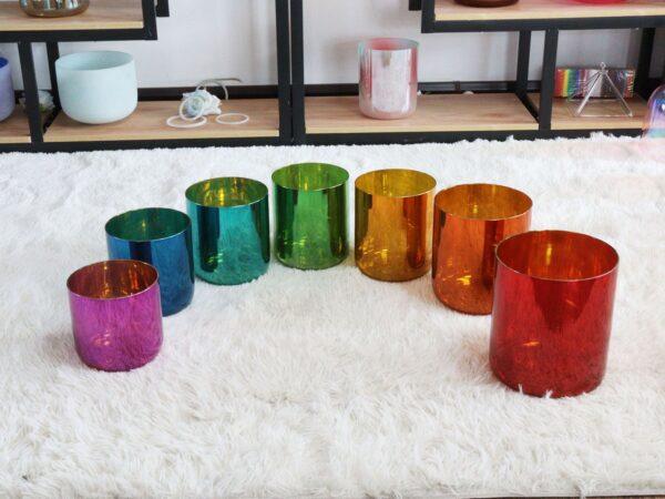 Alchemy Titanium Quartz Crystal Singing Bowl Set – 432Hz 18cm - 22cm (7" - 8.75") (Copy)